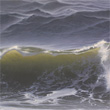North Sea breakers I   |   2021   |  oil on canvas   |  40 x 80 cm