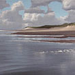 Am Nordseestrand I   |   2020 | l auf Leinwand | 15 x 70 cm